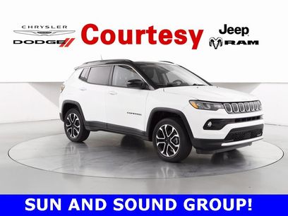 Certified 2022 Jeep Compass Limited w/ Sun and Sound Group