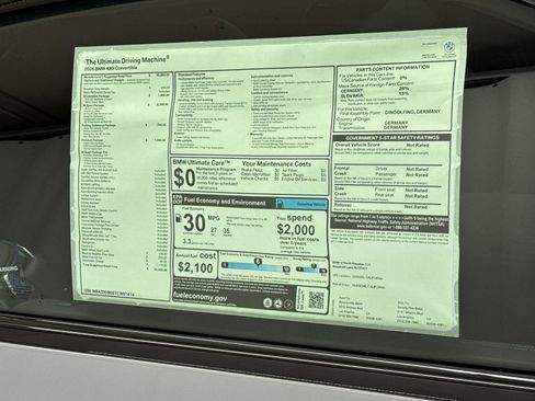 New 2026 BMW 430i Convertible w/ M Sport Package image 29