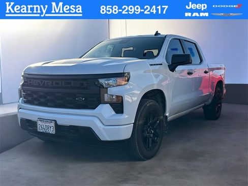 Used 2024 Chevrolet Silverado 1500 Custom w/ LPO, Dark Essentials Package image 1