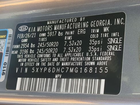 Used 2021 Kia Telluride S image 37