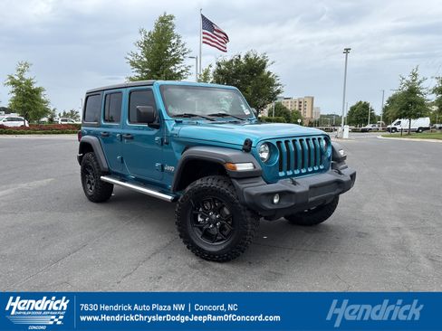 Used 2020 Jeep Wrangler Unlimited Sport S AWD/4WD image 1