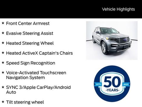 Certified 2023 Ford Explorer XLT w/ Equipment Group 202A image 16