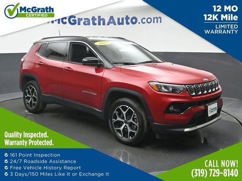 Used 2025 Jeep Compass Limited AWD/4WD image 1