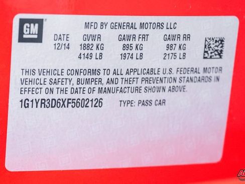 Used 2015 Chevrolet Corvette Z06 w/ 2LZ Preferred Equipment Group image 87