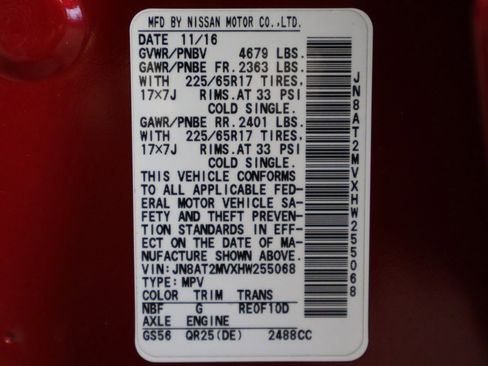 Used 2017 Nissan Rogue S image 36