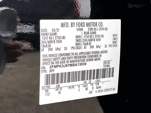 Used 2021 Ford Edge SEL image 36