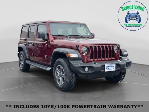 Used 2021 Jeep Wrangler Unlimited Sport w/ Sun And Sound Package image 1