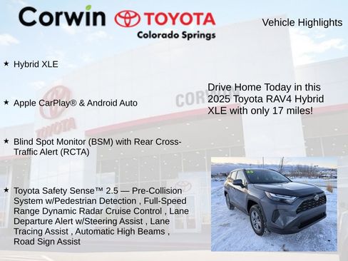 Used 2025 Toyota RAV4 XLE image 7
