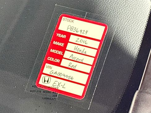 Used 2016 Honda Accord EX-L image 24