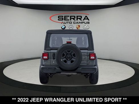 Used 2022 Jeep Wrangler Unlimited Sport image 9
