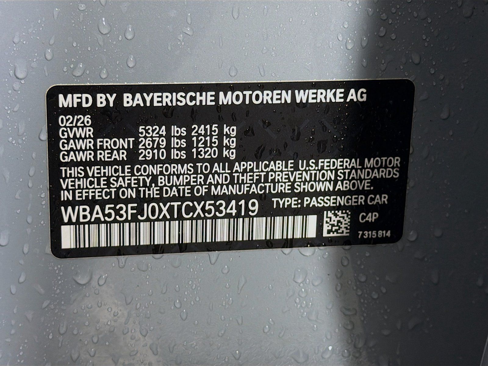 New 2026 BMW 530i xDrive w/ M Sport Package AWD/4WD image 37