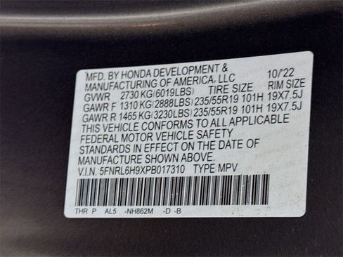 Used 2023 Honda Odyssey Elite image 34