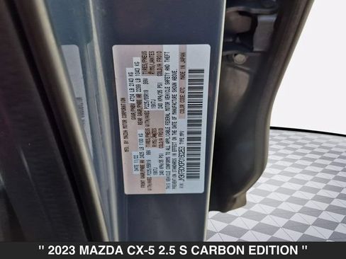 Certified 2023 MAZDA CX-5 Carbon Edition AWD/4WD image 38