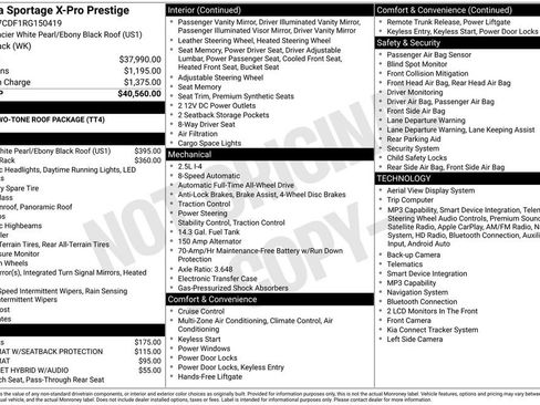 Used 2024 Kia Sportage X-Pro Prestige AWD/4WD image 24