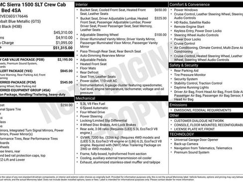 Used 2014 GMC Sierra 1500 SLT w/ SLT Crew Cab Value Package image 2