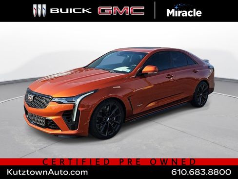 Used 2023 Cadillac CT4 V Blackwing w/ Driver Assist Package RWD image 1