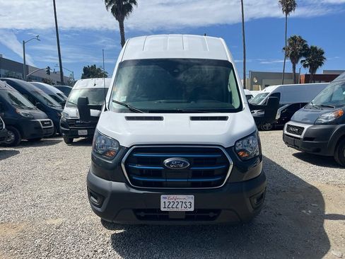 Used 2022 Ford E-Transit 148 High Roof w/ Load Area Protection Package RWD image 2