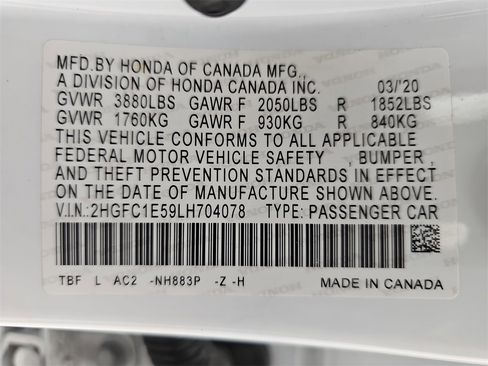 Used 2020 Honda Civic Si image 46