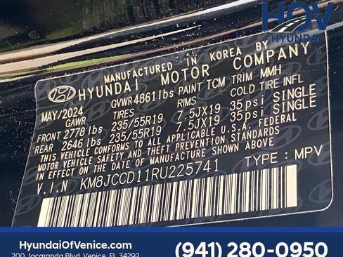 Certified 2024 Hyundai Tucson SEL AWD/4WD image 39