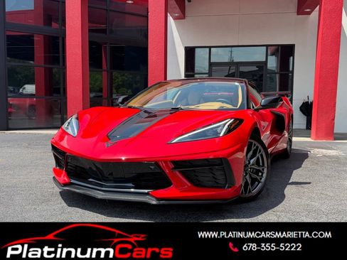 Used 2024 Chevrolet Corvette Stingray Premium Conv w/ Stealth Interior Trim Package RWD image 1