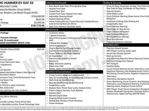 Used 2025 GMC Hummer EV 3X AWD/4WD image 19
