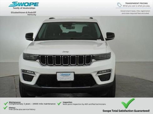 Certified 2023 Jeep Grand Cherokee Limited w/ Luxury Tech Group II AWD/4WD image 8