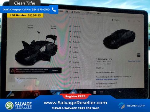 Used 2021 Tesla Model 3 Long Range image 12