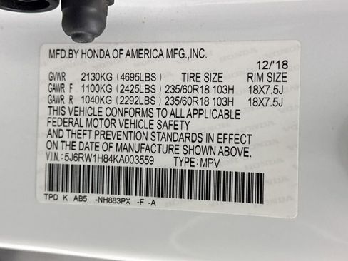Used 2019 Honda CR-V EX-L image 35