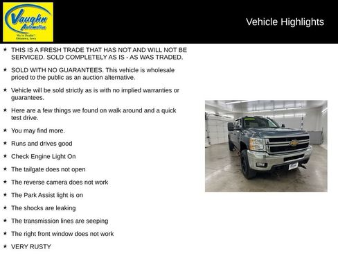 Used 2013 Chevrolet Silverado 2500 LT w/ Interior Plus Package AWD/4WD image 2
