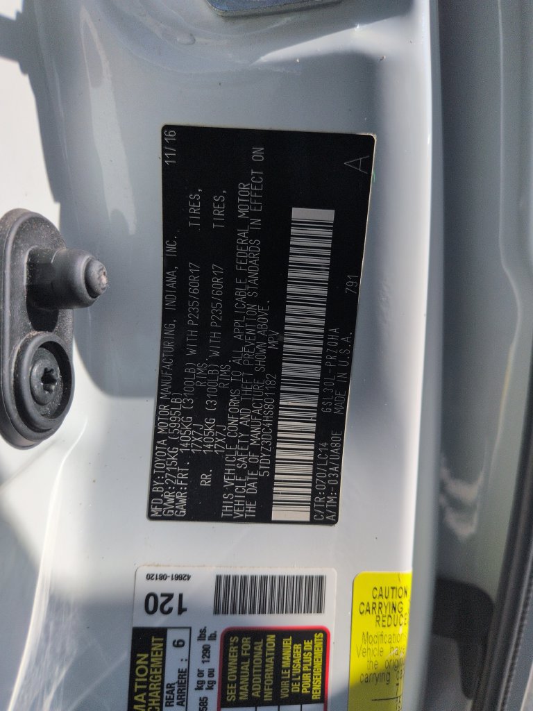 Used 2017 Toyota Sienna FWD image 29
