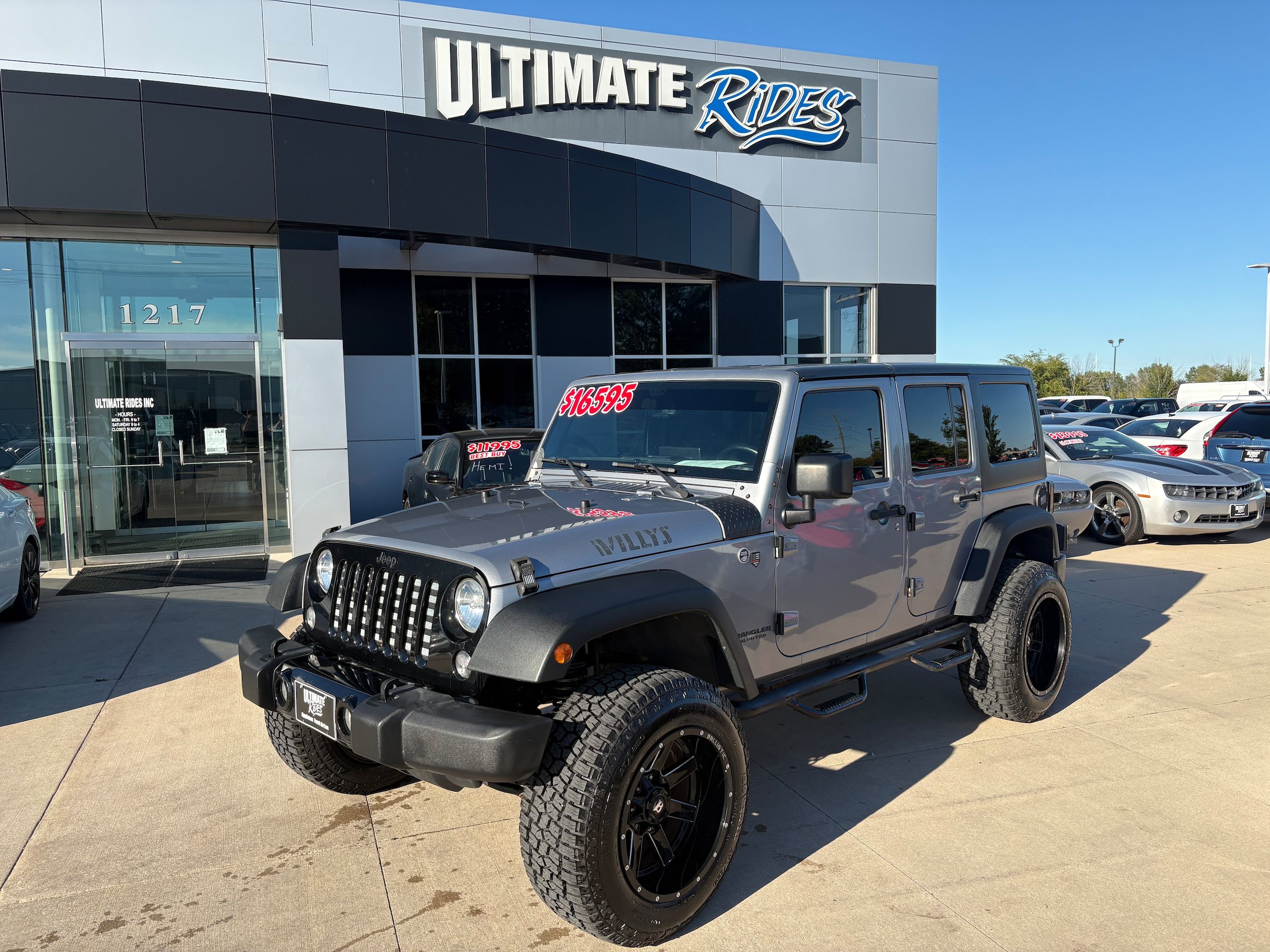 Used 2017 Jeep Wrangler Unlimited Sport AWD/4WD image 1