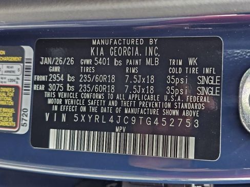 New 2026 Kia Sorento S FWD image 15