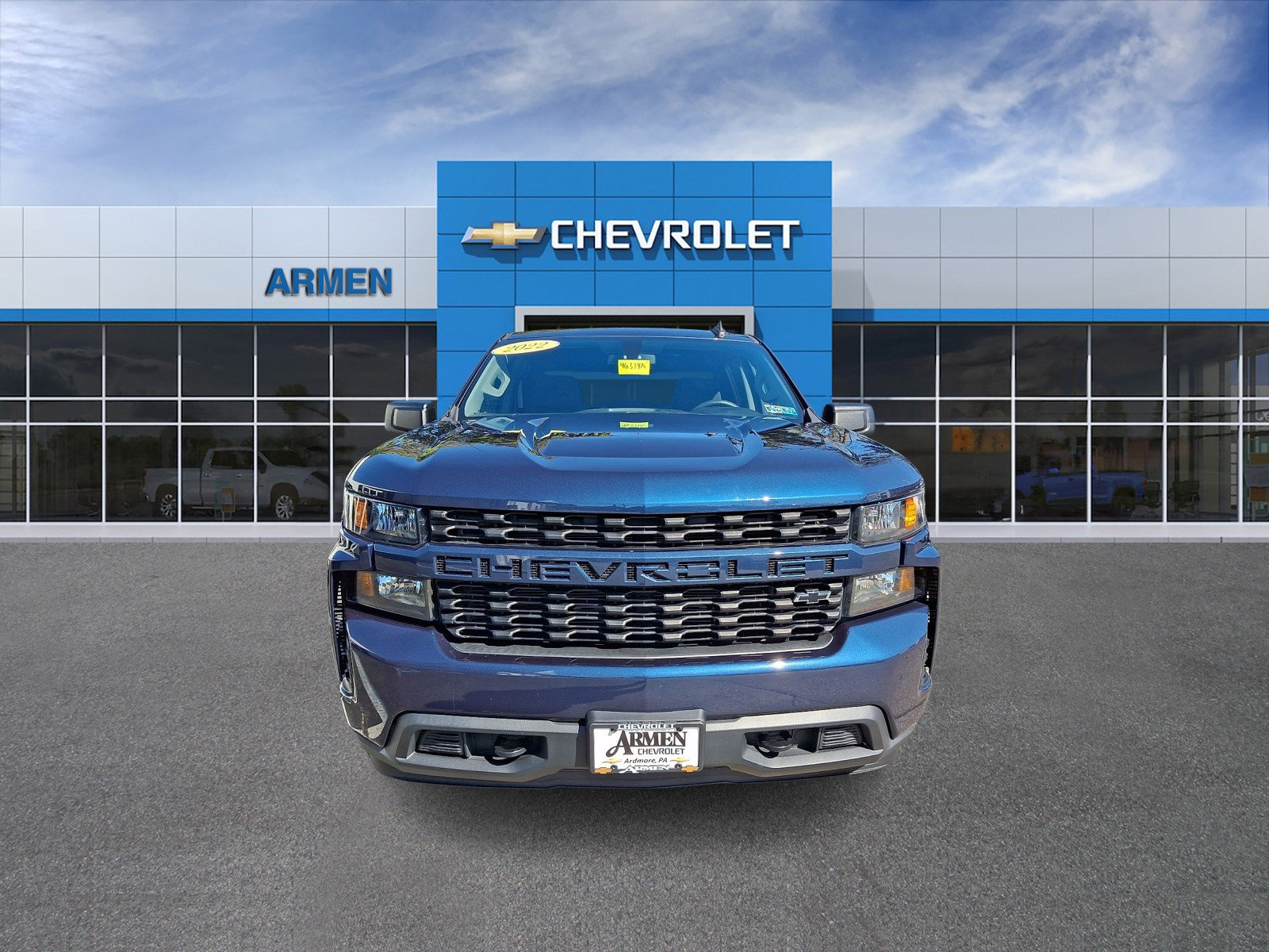 Certified 2022 Chevrolet Silverado 1500 Custom w/ LPO, Dark Essentials Package AWD/4WD image 3