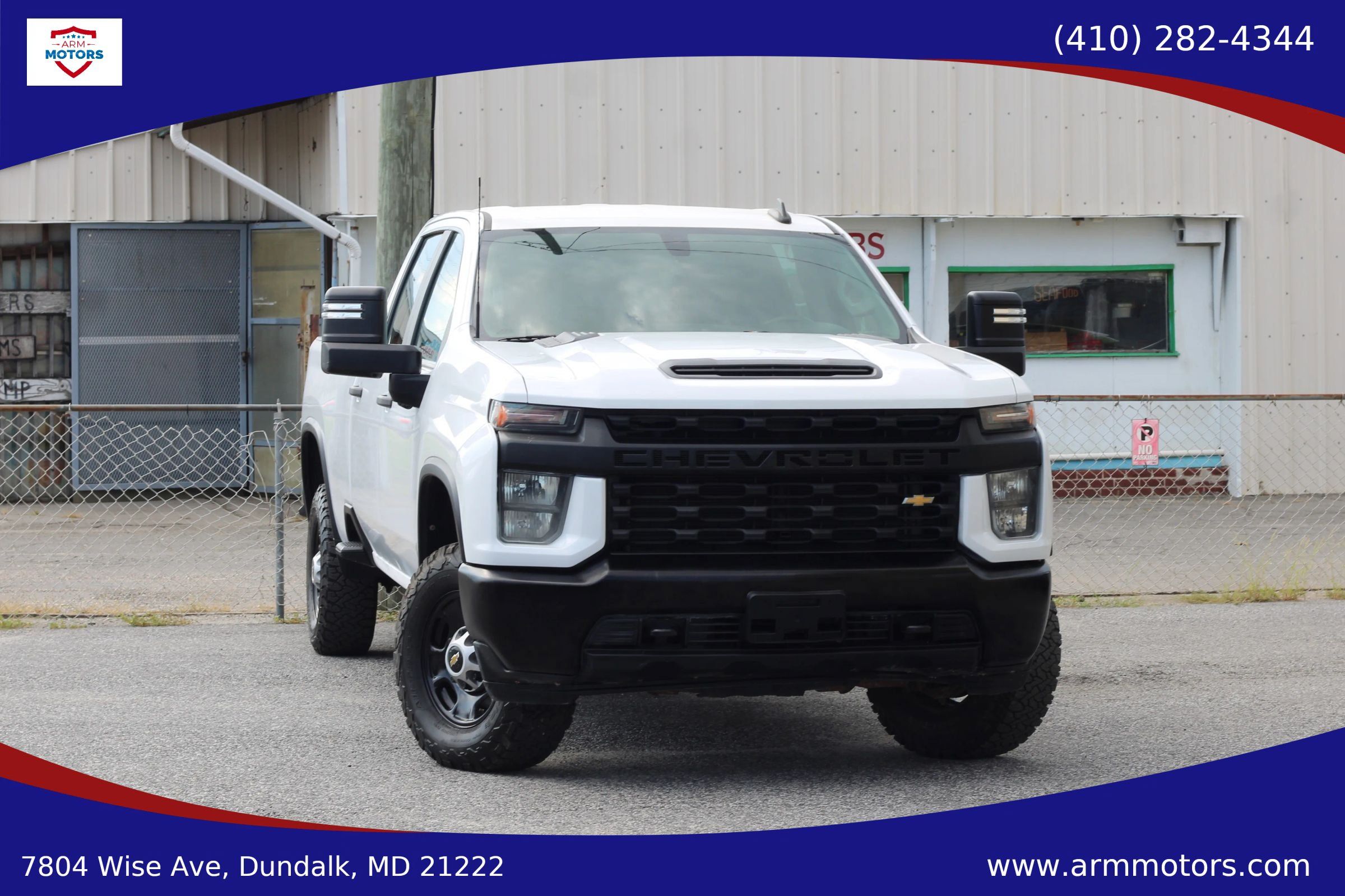 Used 2021 Chevrolet Silverado 2500 W/T w/ WT Fleet Convenience Package RWD image 1