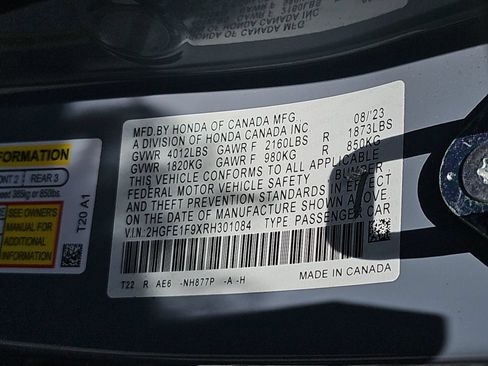 Used 2024 Honda Civic Touring image 11