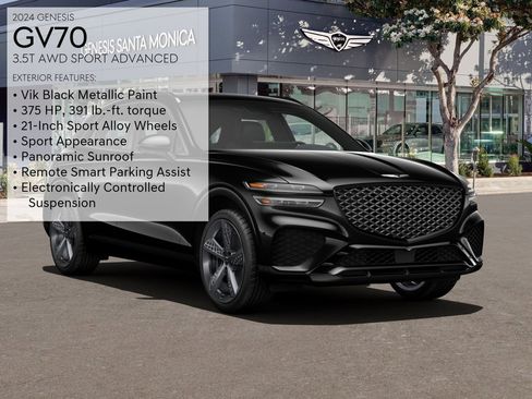 Used 2024 Genesis GV70 3.5T Sport w/ Sport Advanced Package image 3