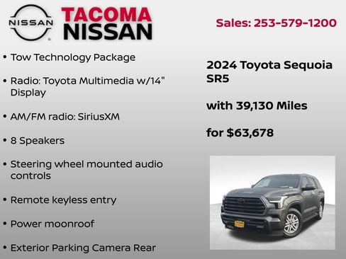 Used 2024 Toyota Sequoia SR5 image 6