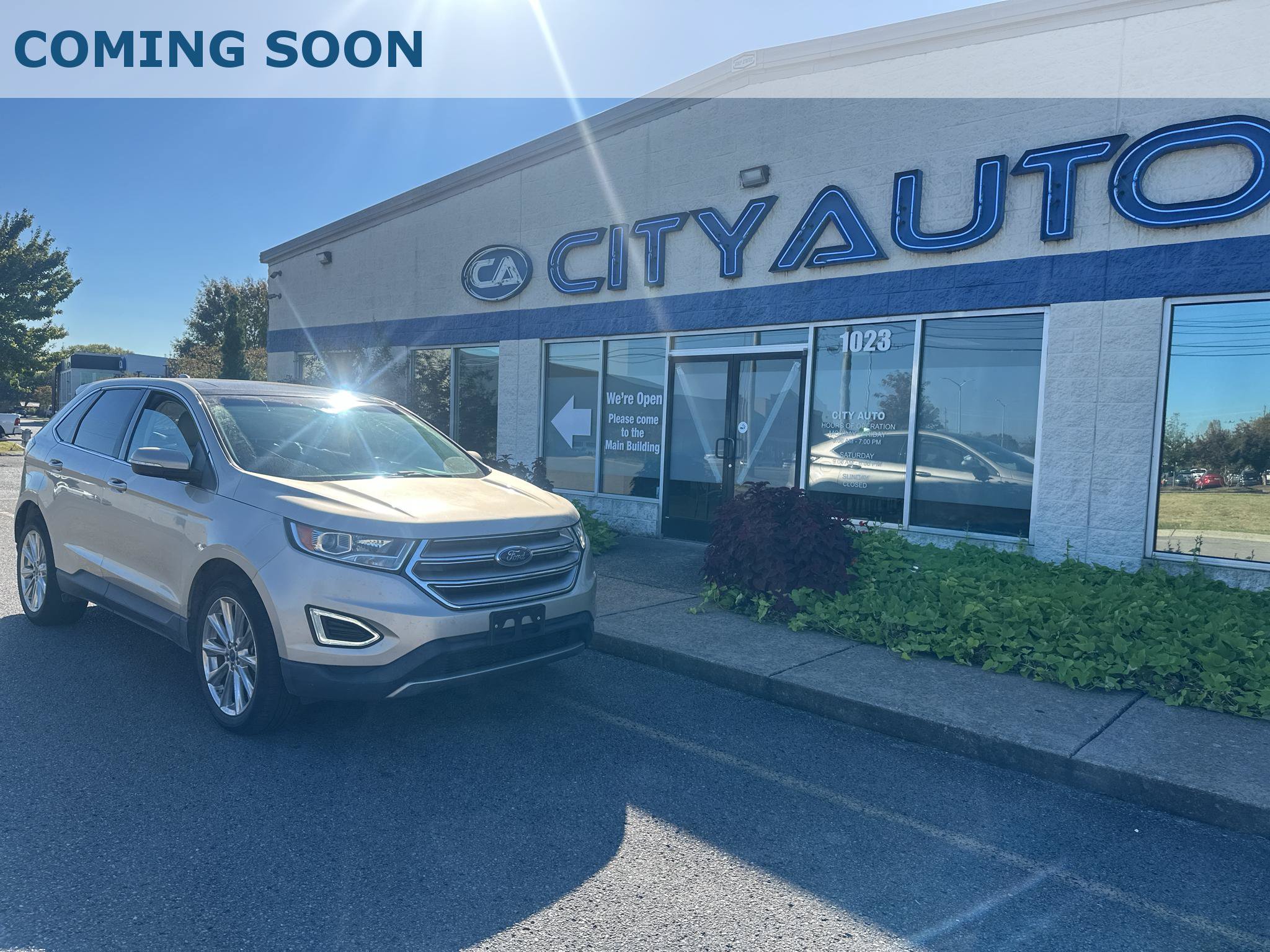 Used 2017 Ford Edge Titanium w/ Equipment Group 301A FWD image 1