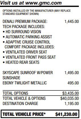 Certified 2022 GMC Terrain Denali w/ Denali Premium Package AWD/4WD image 2
