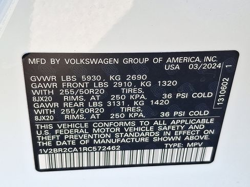 Used 2024 Volkswagen Atlas SEL image 28