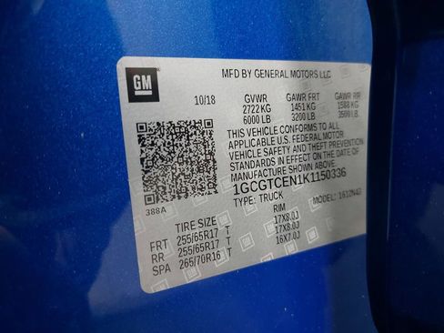 Used 2019 Chevrolet Colorado LT w/ LPO, Premium Interior Package image 35