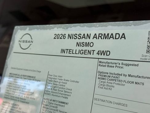 New 2026 Nissan Armada NISMO image 26