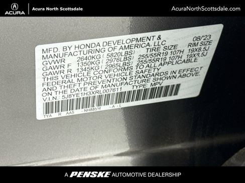 Used 2024 Acura MDX SH-AWD image 34