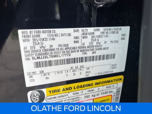 Used 2021 Lincoln Navigator Reserve AWD/4WD image 30