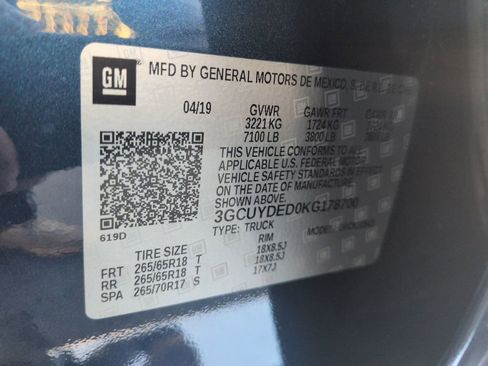 Used 2019 Chevrolet Silverado 1500 LT w/ All-Star Edition AWD/4WD image 29