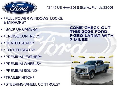 New 2026 Ford F350 Lariat image 10