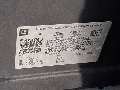 Used 2019 Chevrolet Equinox LT image 26