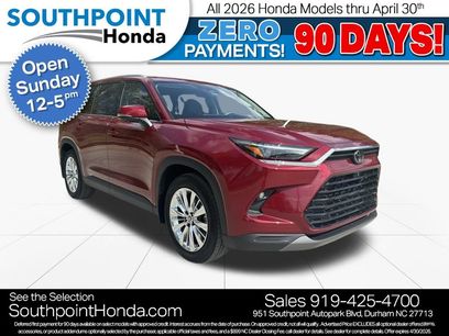 Used 2024 Toyota Grand Highlander Platinum