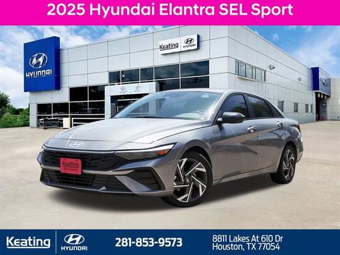 Certified 2025 Hyundai Elantra Sport FWD image 1