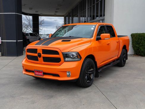 Used 2017 RAM 1500 Sport w/ Ignition Orange Sport Package AWD/4WD image 3